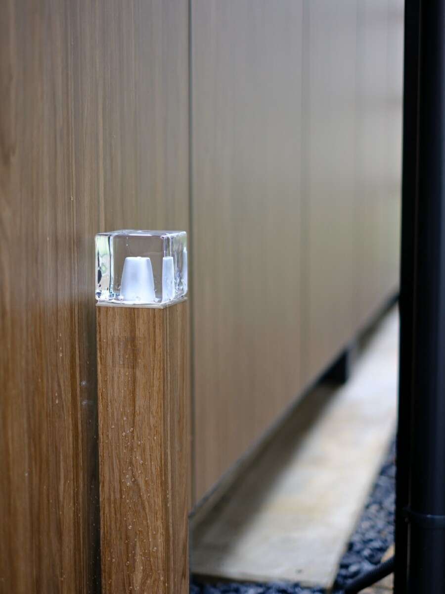 防犯効果を高めるエクステリアライト