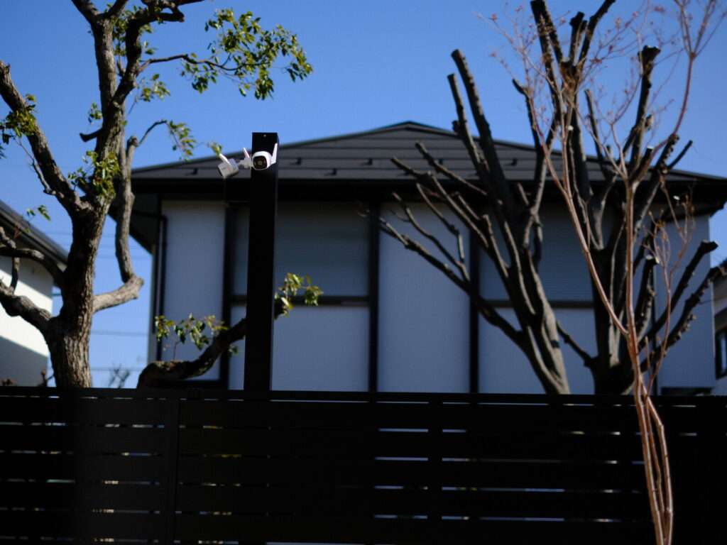 防犯カメラでセキュリティも安心