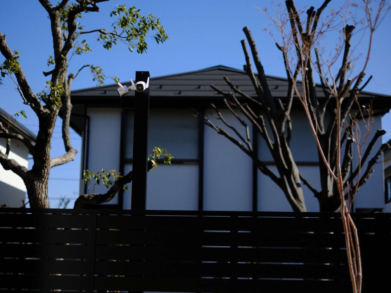 防犯カメラでセキュリティも安心