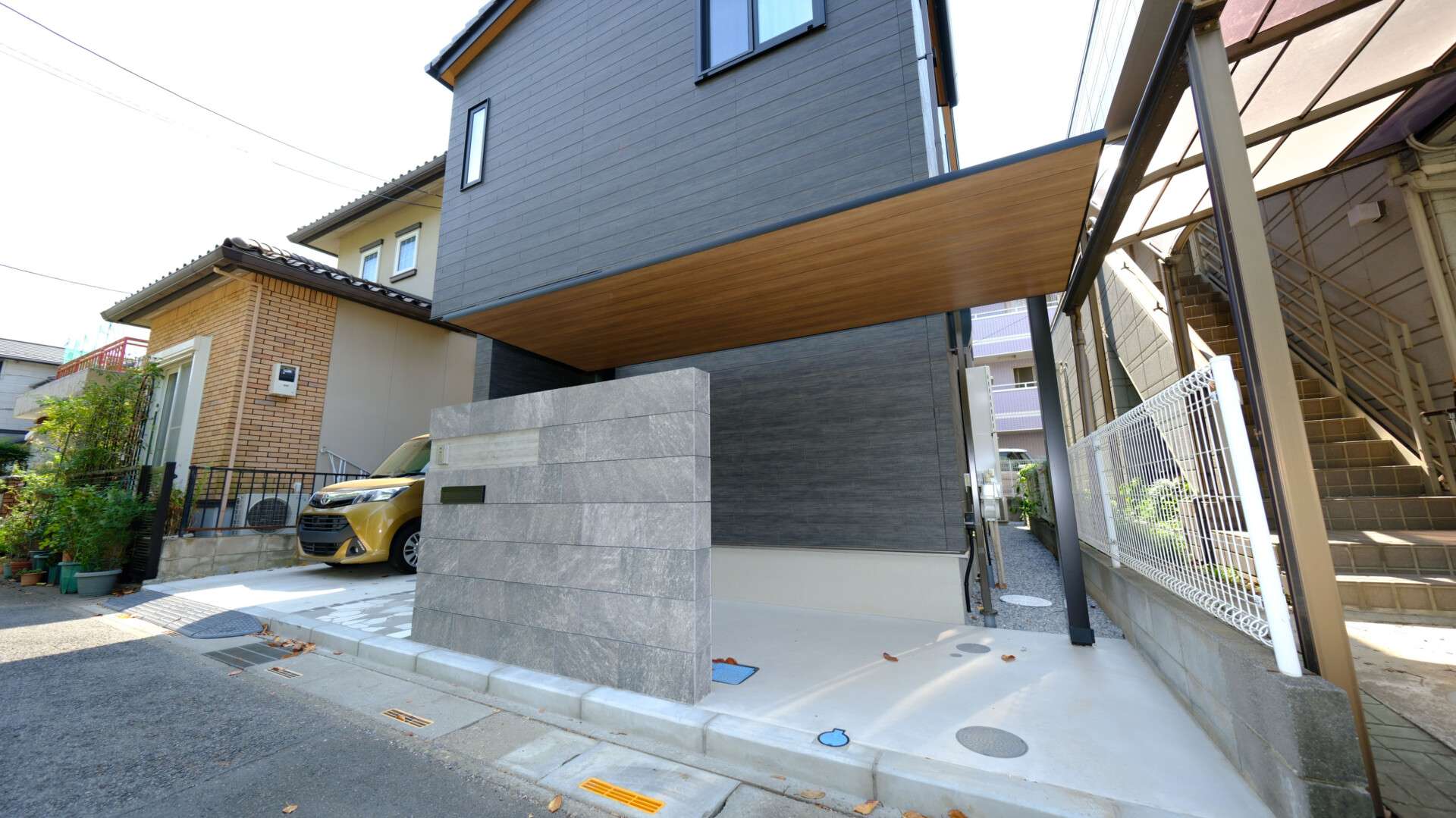 テラスSCを設置した駐輪スペースの外観