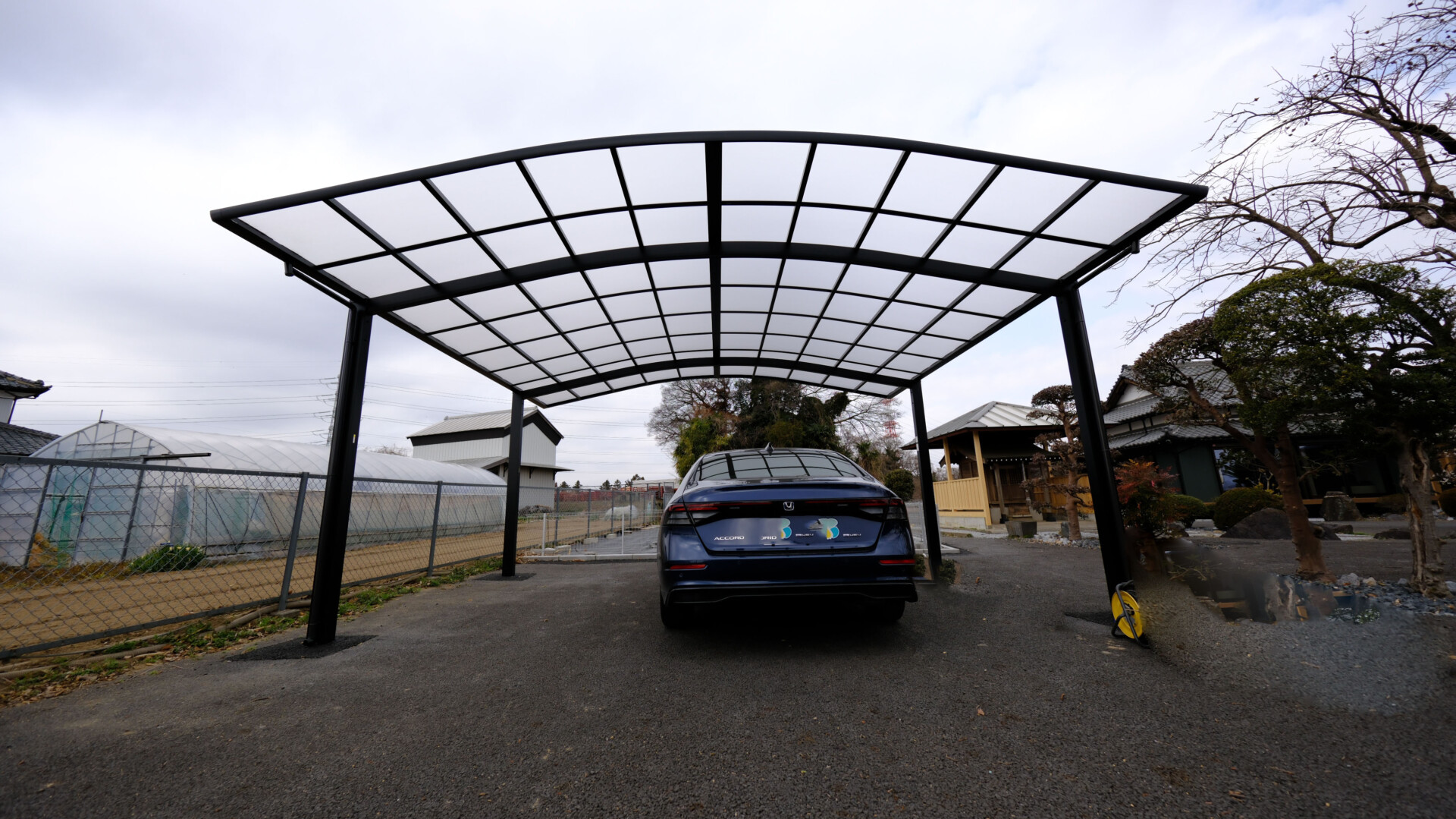 新設したカーポート