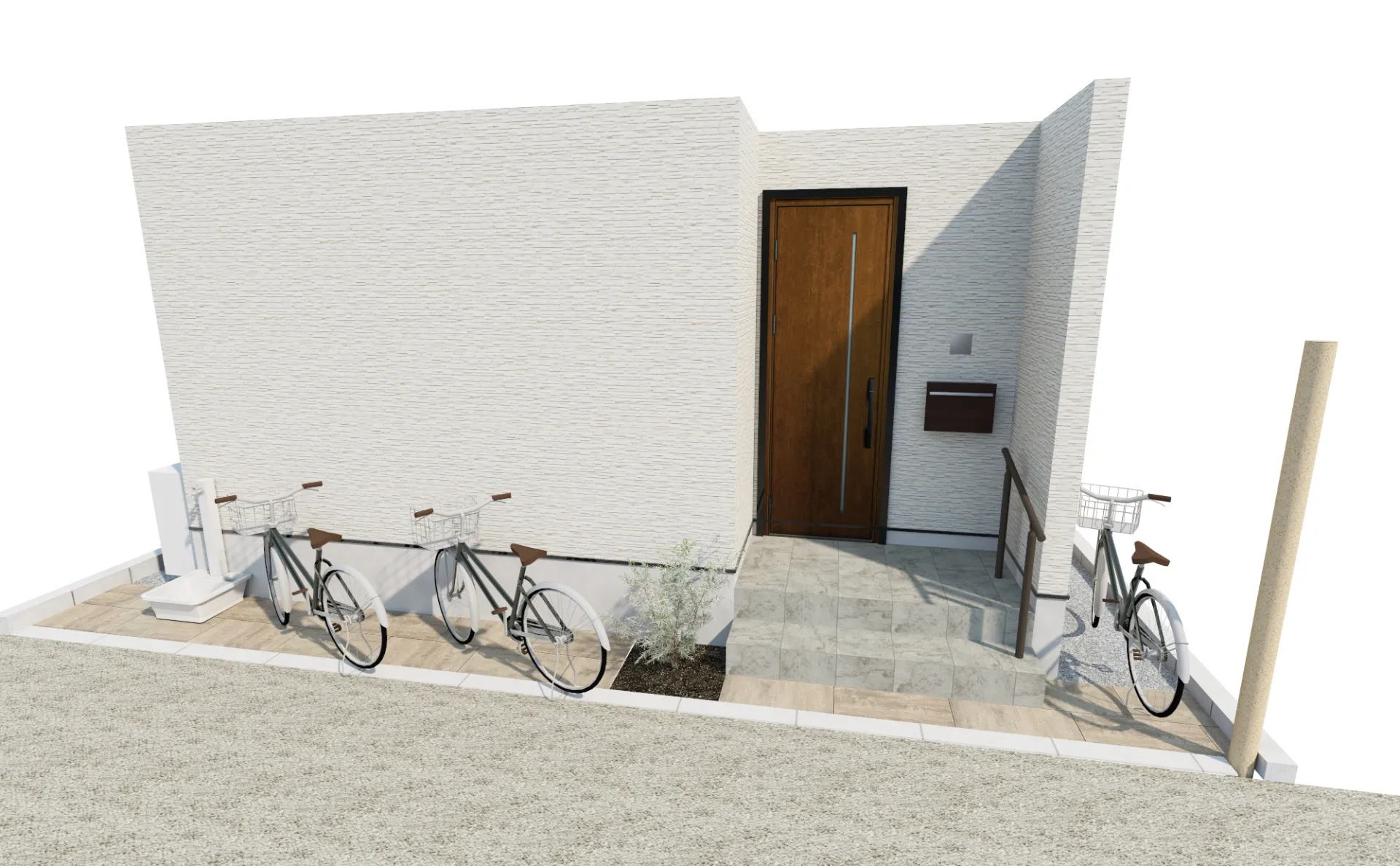 ３DCADパースによる川口市の新築外構提案